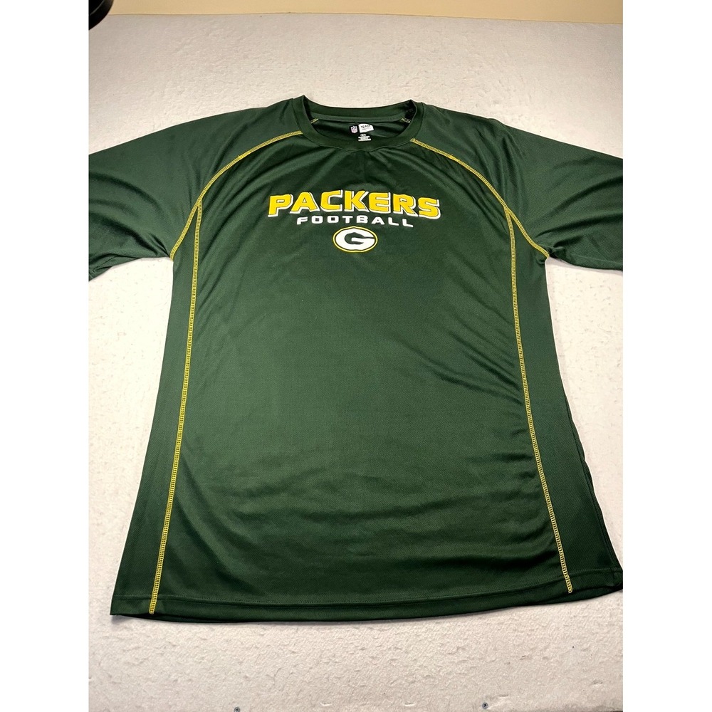 Team‎ Apparel Green Bay Packers Performance Shirt Mens XLT Green NFL Football